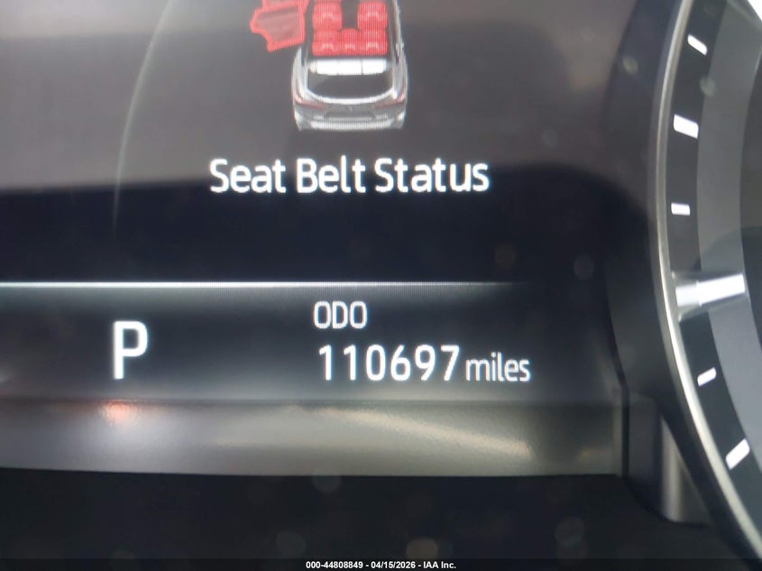 2021 Toyota Highlander Platinum VIN: 5TDFZRBH0MS068857 Lot: 44808849