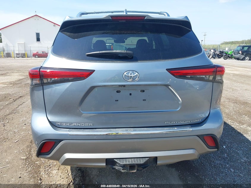 2021 Toyota Highlander Platinum VIN: 5TDFZRBH0MS068857 Lot: 44808849