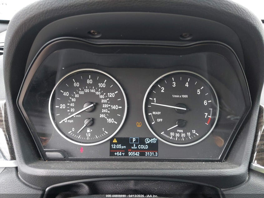 2017 BMW X1 xDrive28I VIN: WBXHT3C35H5F74812 Lot: 44808890