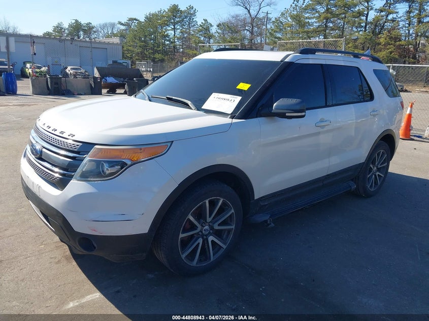 Vin: 1fm5k8d81fgb54260, lot: 45306211, ford explorer xlt 20152