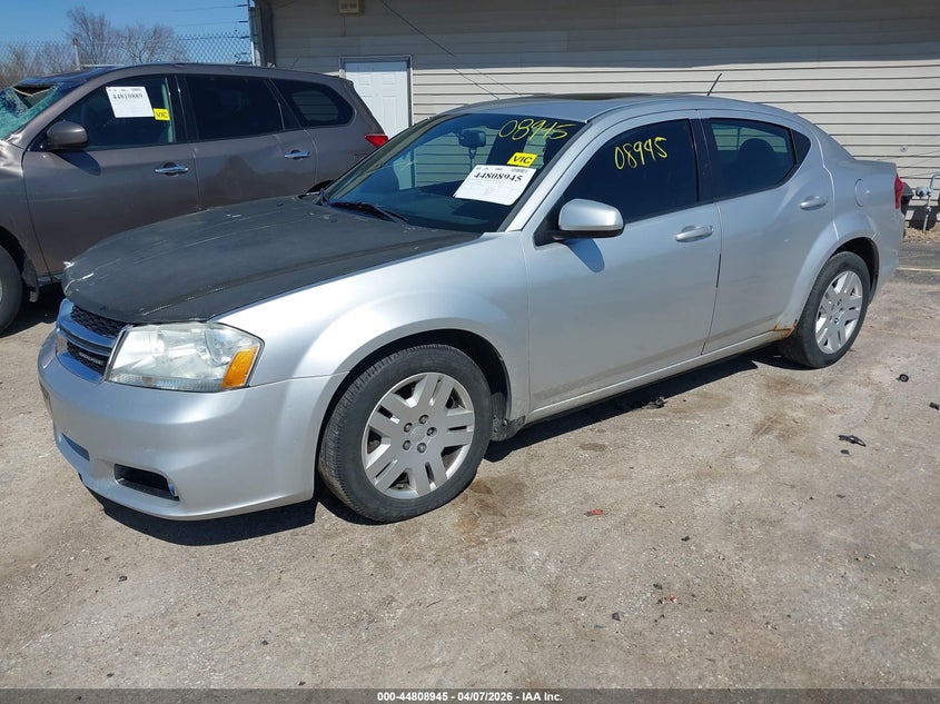 Vin: 1b3bd2fg4bn572399, lot: 45306213, dodge avenger lux 20112