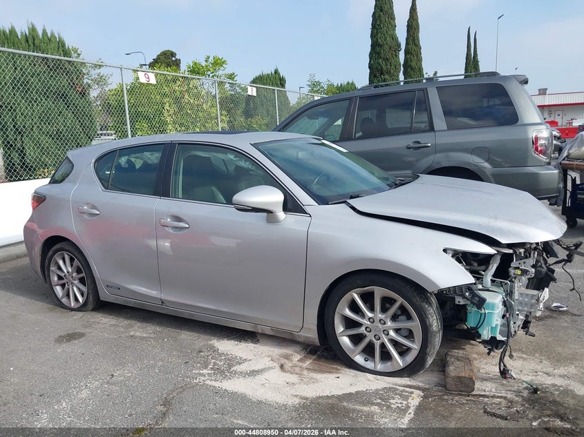 2012 Lexus Ct 200H Premium VIN: JTHKD5BH8C2108161 Lot: 44808950