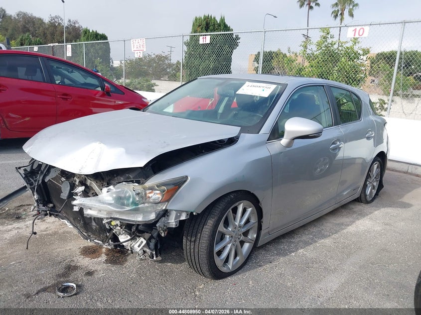 2012 Lexus Ct 200H Premium VIN: JTHKD5BH8C2108161 Lot: 44808950
