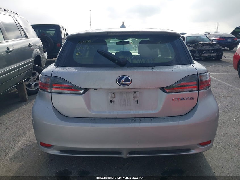2012 Lexus Ct 200H Premium VIN: JTHKD5BH8C2108161 Lot: 44808950