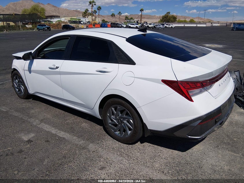 2025 Hyundai Elantra Hybrid Blue