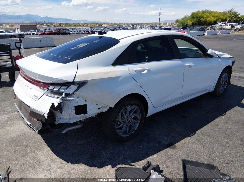 2025 Hyundai Elantra Hybrid Blue