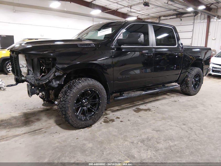 1C6SRFFT9KN577271 2019 Ram 1500 5.7 black