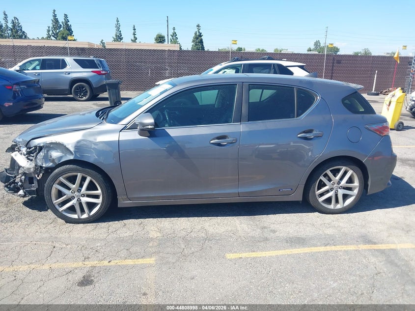 2015 Lexus Ct 200H VIN: JTHKD5BH6F2213902 Lot: 44808998
