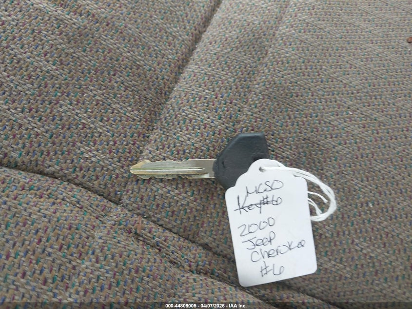 2000 Jeep Cherokee Sport VIN: 1J4FT48S7YL156622 Lot: 44809005