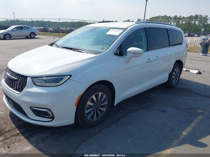 Vin: 2c4rc1bg8mr515662, lot: 45306295, chrysler pacifica touring l 20212