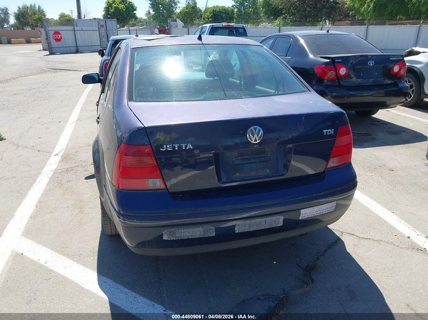 2002 Volkswagen Jetta Gls Tdi VIN: 3VWSP69M92M128845 Lot: 44809061