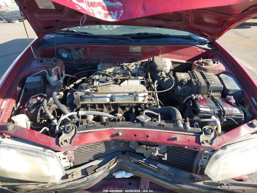 2001 Mitsubishi Mirage Es VIN: JA3AY26C81U040927 Lot: 44809066