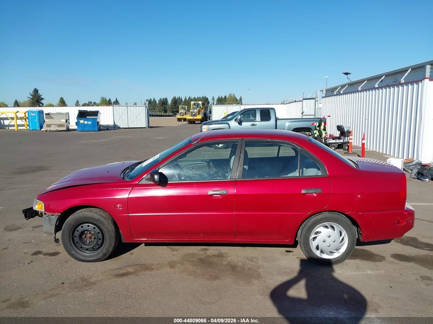 2001 Mitsubishi Mirage Es VIN: JA3AY26C81U040927 Lot: 44809066