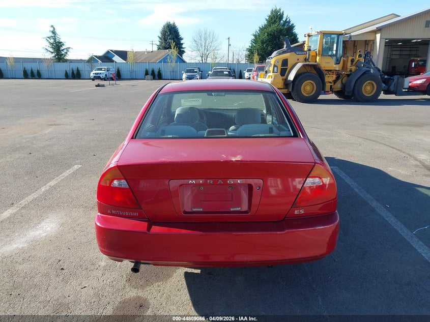 2001 Mitsubishi Mirage Es VIN: JA3AY26C81U040927 Lot: 44809066