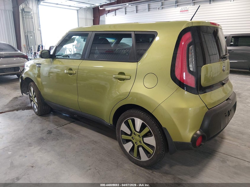 Vin: kndjx3a50f7789133, lot: 45306351, kia soul ! 20153