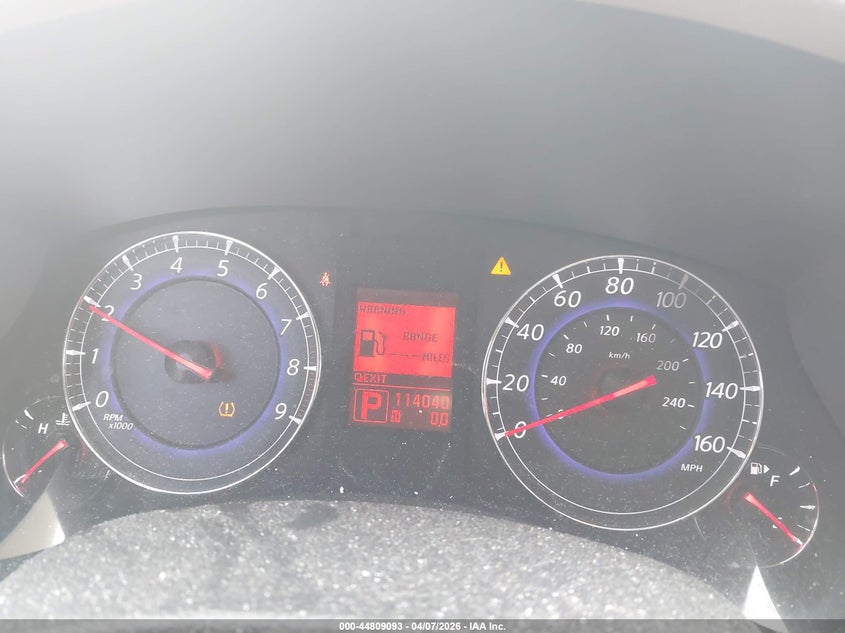 2008 Infiniti Ex35 Journey VIN: JNKAJ09E28M306961 Lot: 44809093