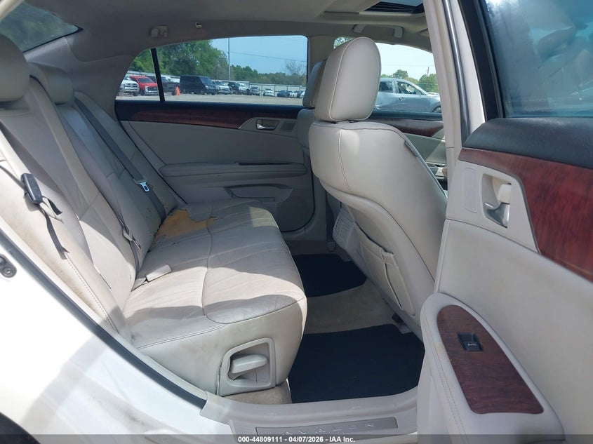 2011 Toyota Avalon VIN: 4T1BK3DB3BU376280 Lot: 44809111