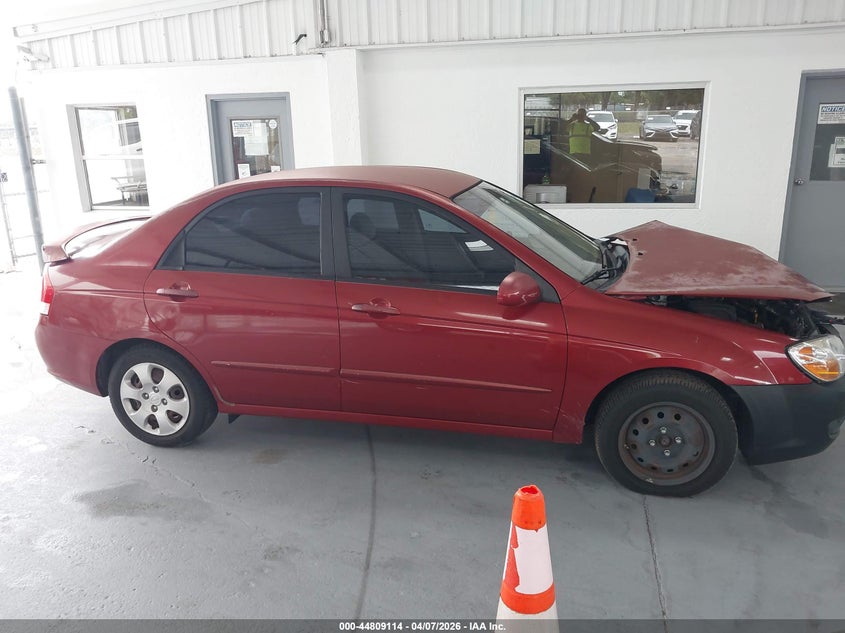 2009 Kia Spectra Ex VIN: KNAFE221495606895 Lot: 44809114