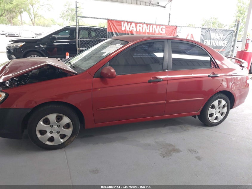 2009 Kia Spectra Ex VIN: KNAFE221495606895 Lot: 44809114