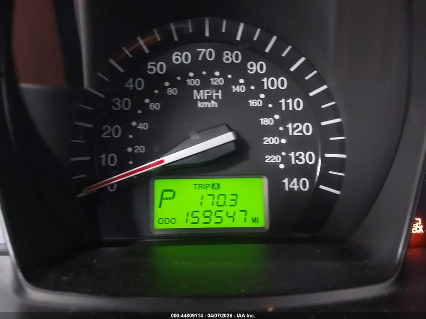 2009 Kia Spectra Ex VIN: KNAFE221495606895 Lot: 44809114