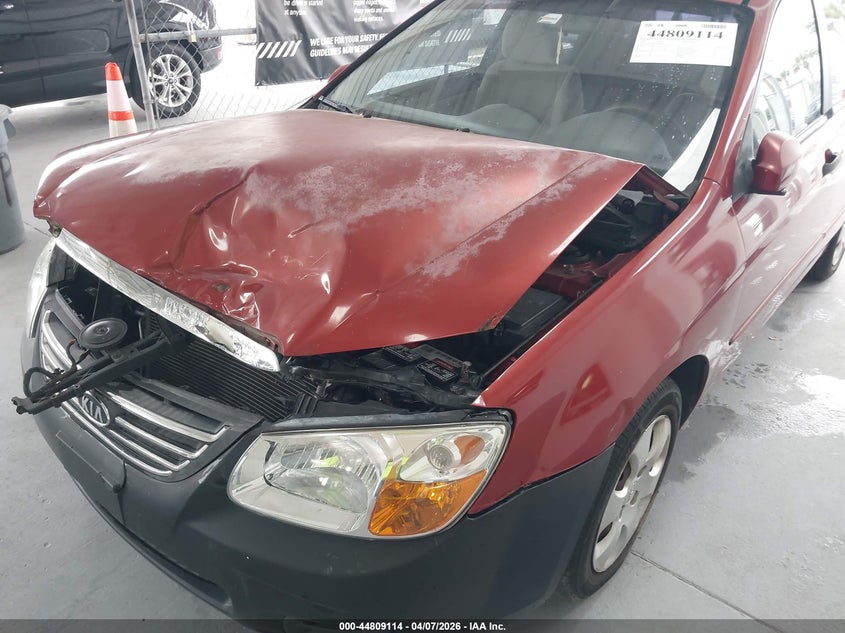 2009 Kia Spectra Ex VIN: KNAFE221495606895 Lot: 44809114