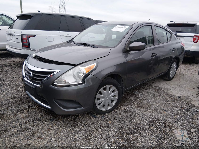 Vin: 3n1cn7ap8hl869269, lot: 45306442, nissan versa 1.6 s+ 20172