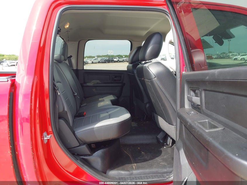 2022 Ram 1500 3.6 Ram Classic Tradesman 4X4 5'7 Box red Lot 111044809201 Vin 3C6RR7KG7NG206247