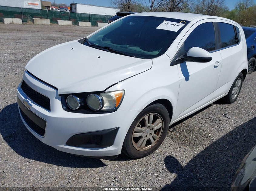 Vin: 1g1jc6sh2g4129516, lot: 45306476, chevrolet sonic lt auto 20162
