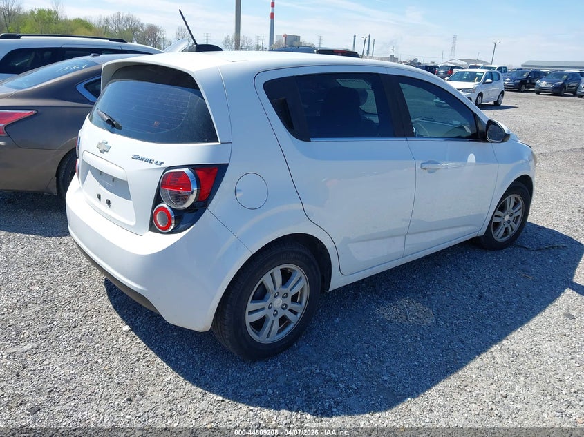 Vin: 1g1jc6sh2g4129516, lot: 45306476, chevrolet sonic lt auto 20164