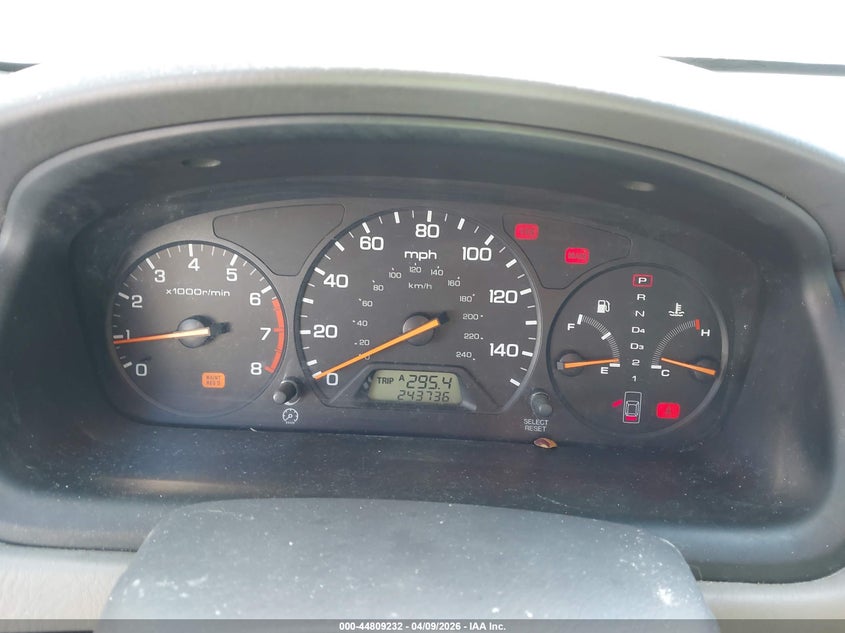 2000 Honda Accord 2.3 Ex VIN: JHMCG5663YC007406 Lot: 44809232