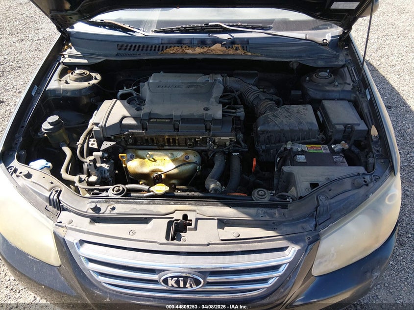 2009 Kia Spectra Lx VIN: KNAFE221995633106 Lot: 44809253