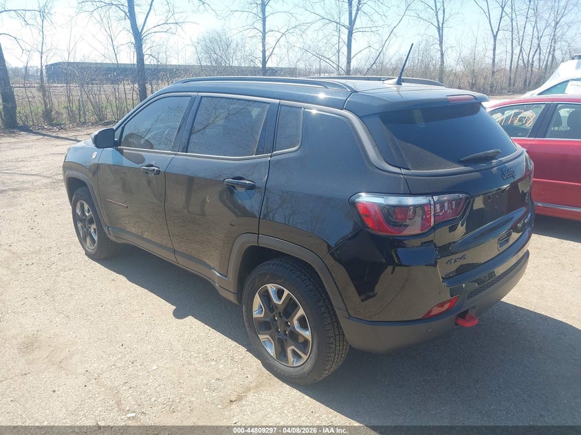 Vin: 3c4njddb7jt239278, lot: 45306565, jeep compass trailhawk 4x4 20183