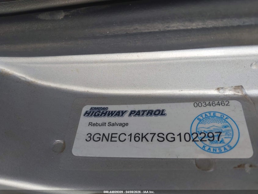 1995 Chevrolet Suburban C1500 VIN: 3GNEC16K7SG102297 Lot: 44809309