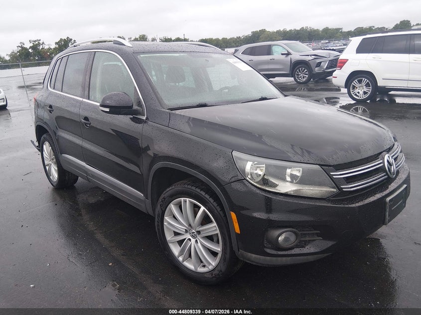 2013 Volkswagen Tiguan S/Se/Sel