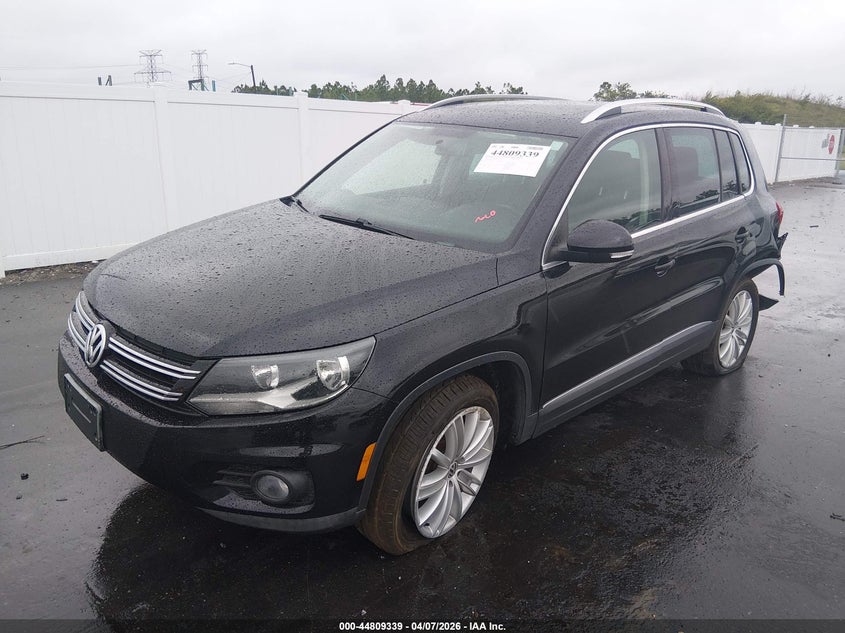 2013 Volkswagen Tiguan S/Se/Sel