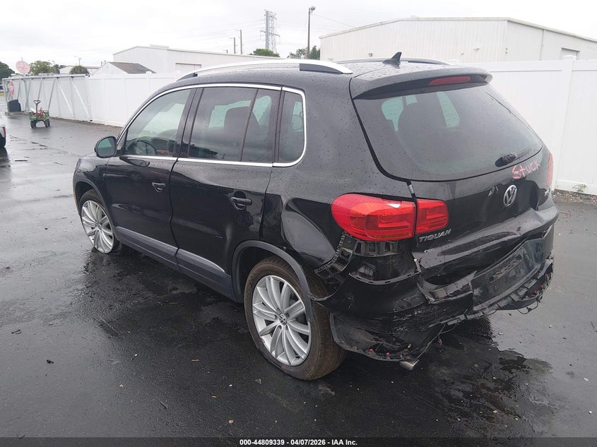 2013 Volkswagen Tiguan S/Se/Sel