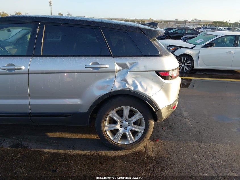 2017 Land rover Range rover evoque 2.0 Se Se Premium silver Lot 111044809372 Vin SALVP2BG3HH195783