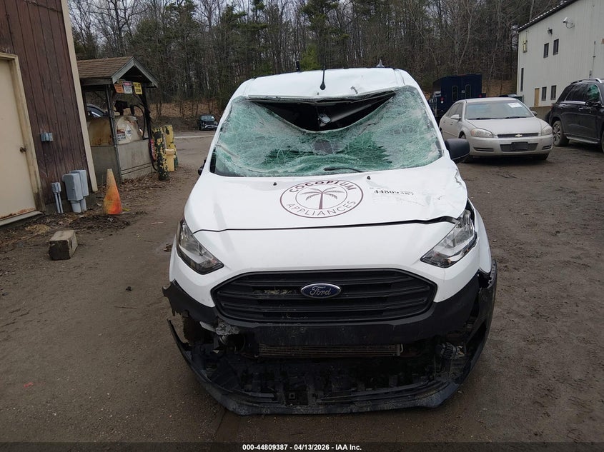 2021 Ford Transit 2.5 Connect Xl white Lot 111044809387 Vin NM0LS7E78M1498533