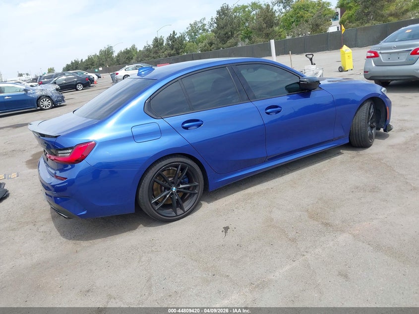 Vin: 3mw5u7j08m8c05799, lot: 45306689, bmw m340i 20214