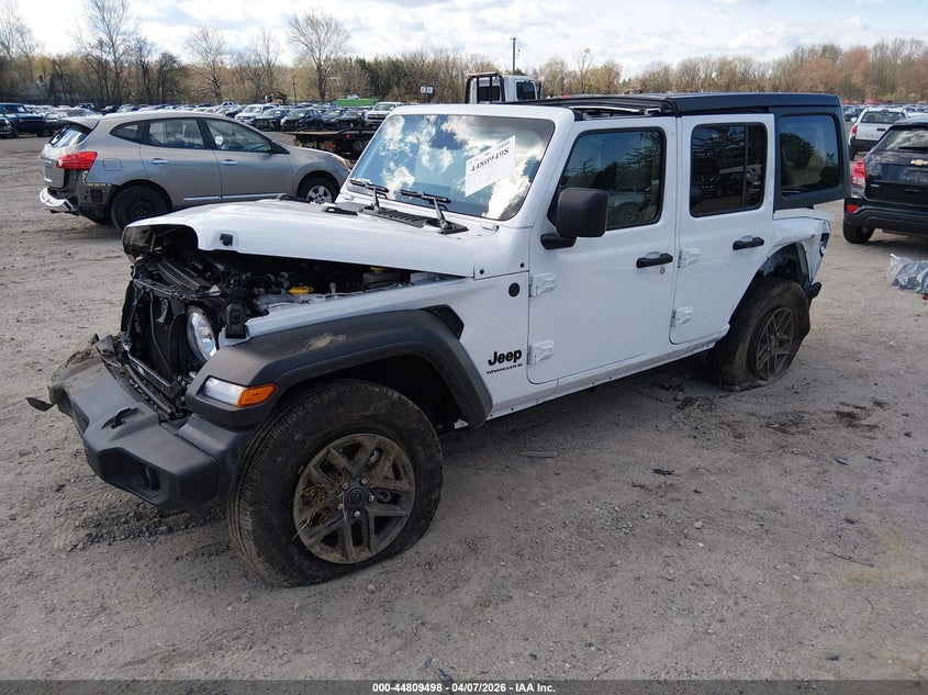 Vin: 1c4pjxdn5tw152772, lot: 45306766, jeep wrangler sport s 4x4 20262