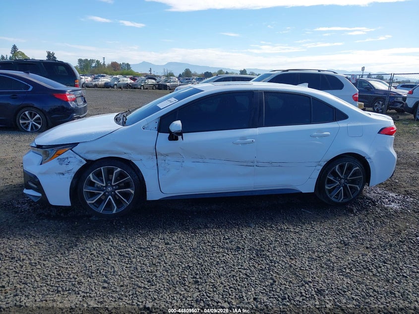2021 Toyota Corolla 2.0 Se White Lot 111044809507 Vin 5YFP4MCE1MP094497