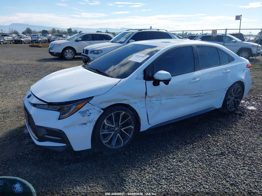 2021 Toyota Corolla 2.0 Se White Lot 111044809507 Vin 5YFP4MCE1MP094497
