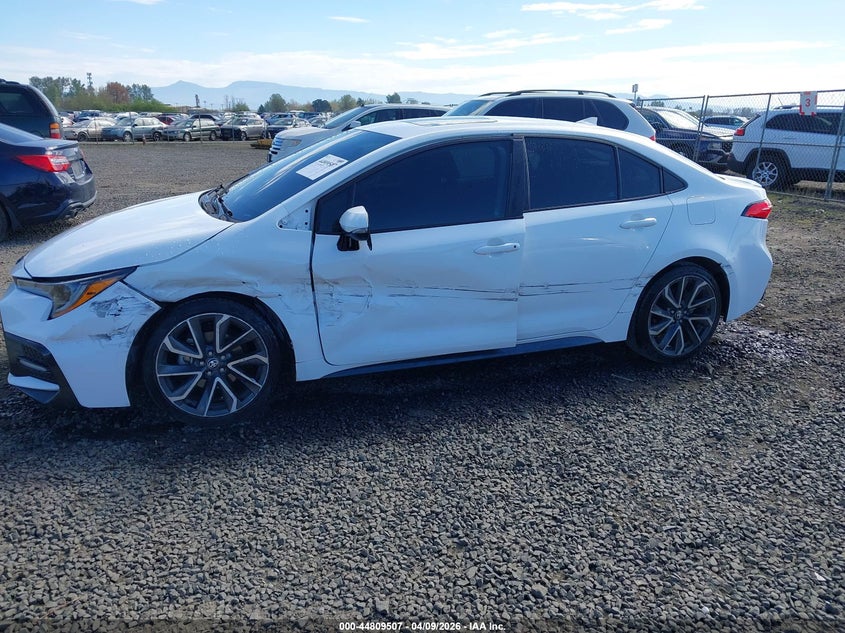 2021 Toyota Corolla 2.0 Se White Lot 111044809507 Vin 5YFP4MCE1MP094497