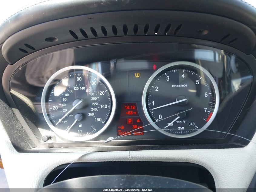 2014 BMW X6 xDrive35I VIN: 5UXFG2C59E0H09821 Lot: 44809529