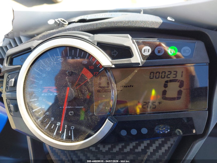 2026 Suzuki Gsx-R600 VIN: JS1GN7FAXT7100895 Lot: 44809535