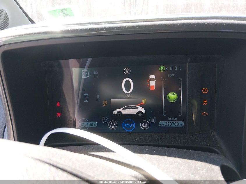 2013 Chevrolet Volt VIN: 1G1RB6E40DU127368 Lot: 44809546