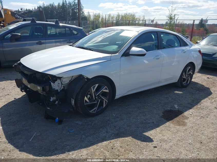 2025 Hyundai Elantra Sel Convenience