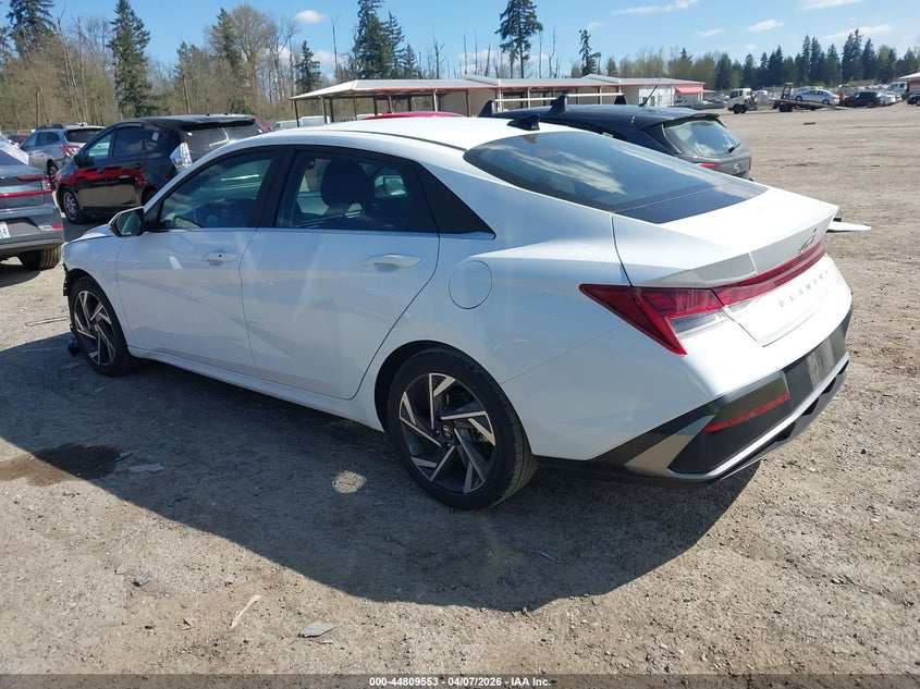 2025 Hyundai Elantra Sel Convenience