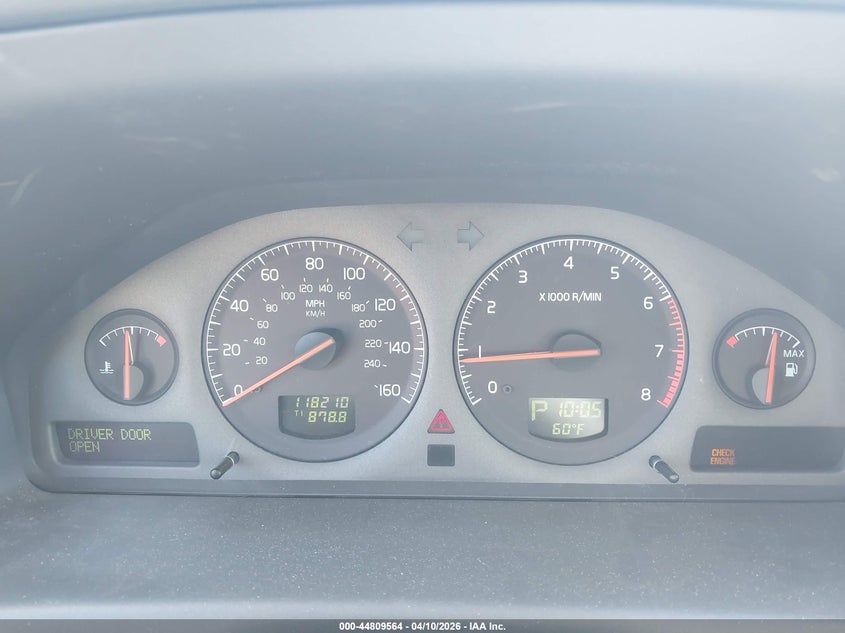 2003 Volvo S60 2.4 VIN: YV1RS61T832287488 Lot: 44809564