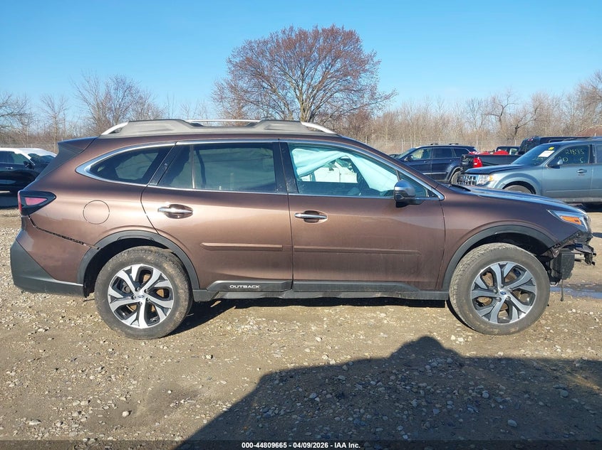 2022 Subaru Outback Touring VIN: 4S4BTAPC1N3183450 Lot: 44809665